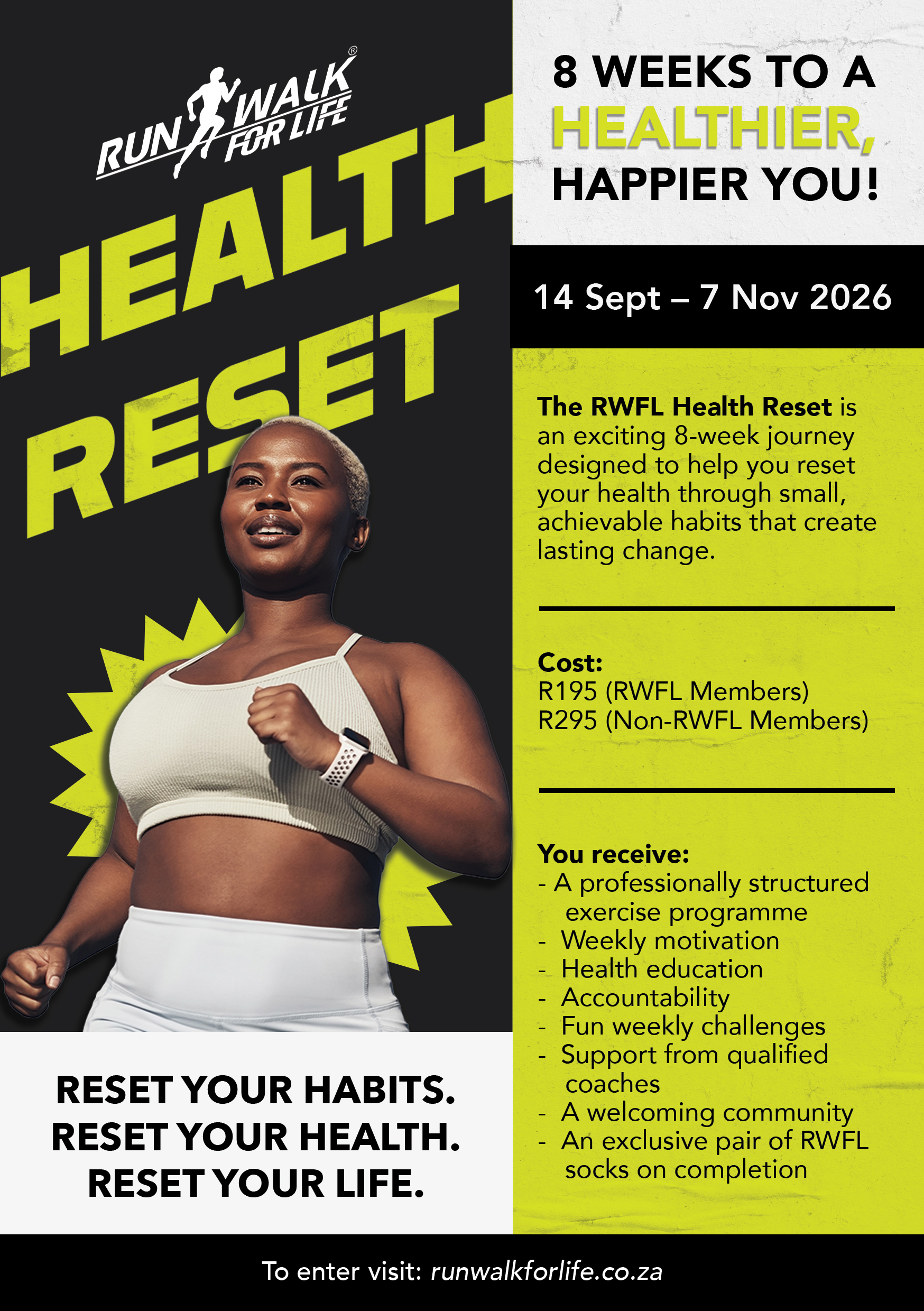 RWFL Health Reset Challenge A5 Flyer V2